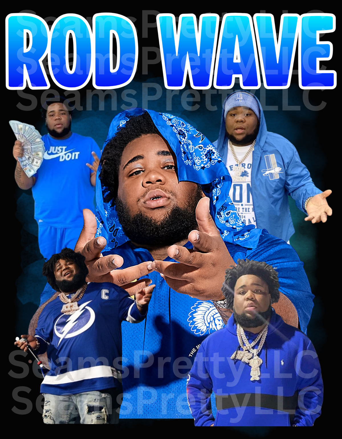 Rod Wave Tshirt Design