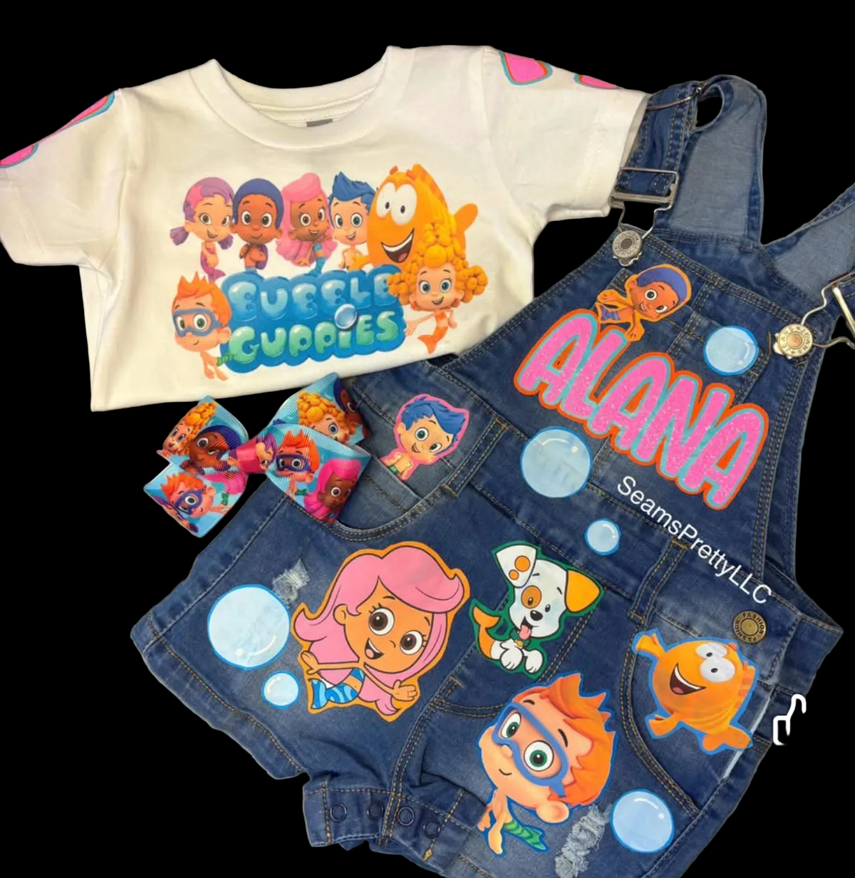Overall Shorts