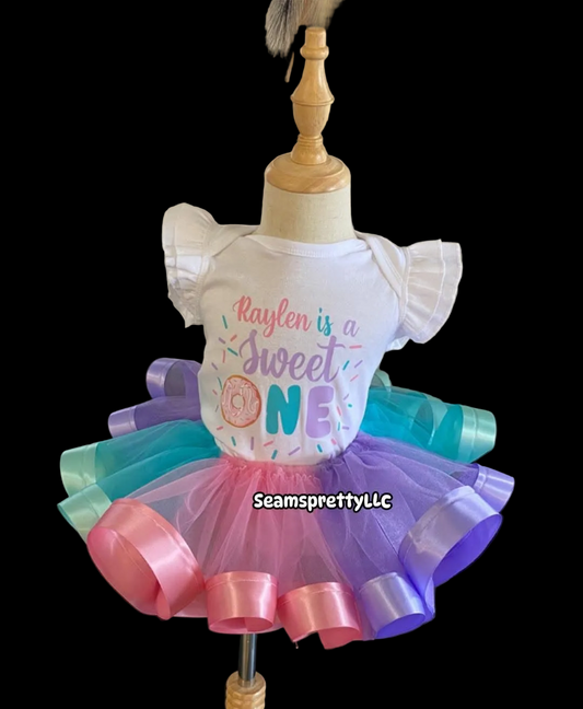 Ribbon Trim Tutu
